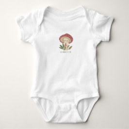 Vattenfärg Little champroom namn Baby Bodykostym T Shirt