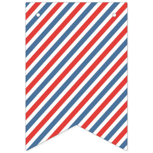 Vattenfärg Little Firecracker Födelsedagsbanner Vimplar