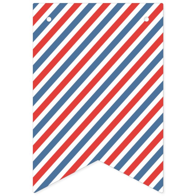 Vattenfärg Little Firecracker Födelsedagsbanner Vimplar (Första flaggan)