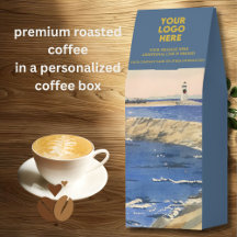 VATTENFÄRG LOGOTYP NAUTISK LJUSHUS FÖR FRÄMJANDE