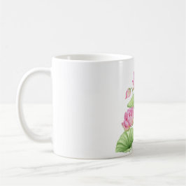 Vattenfärg Lotus Estetisk Kastrull Klassisk Mugg