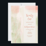 Vattenfärg Löv Inbjudan<br><div class="desc">En handritad, vattenfärgsinbjudan med dämpade färger och lövrankor. (Bild av Freepik). Kortet är lätt att anpassa med din text, teckensnitt och teckensnittsfärg. Inte exakt vad du letar efter? Alla våra produkter kan utformas för att möta dina behov utan extra kostnad. Kontakta oss bara på askcottonlamb@gmail.com. Samordnade produkter finns tillgängliga på...</div>