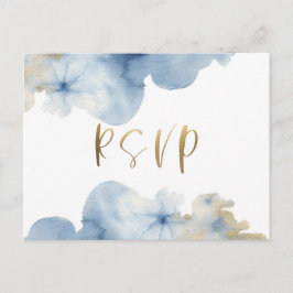 Vattenfärg Lux RSVP vykort