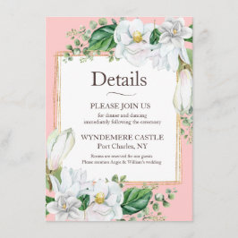 Vattenfärg Magnolia Rodnad Tilläggskort