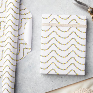 Vattenfärg Mardi Gras-pärlor Presentpapper