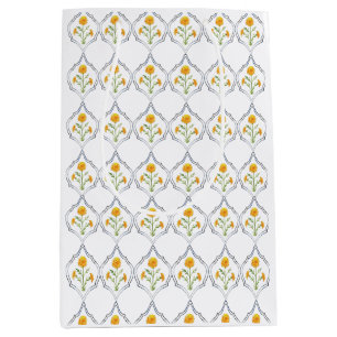 Vattenfärg Marigold och Trellis