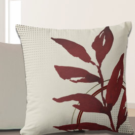 Vattenfärg med minimal Elegant Kudde