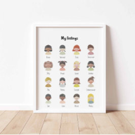 Vattenfärg - Mitt färgdiagram Poster