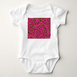 Vattenfärg mönster med abstrakt gepard hud. t shirt