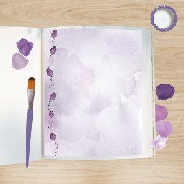 Vattenfärg Morada Scrapbookpapper