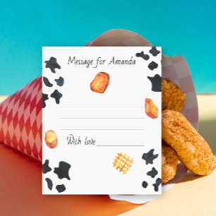 Vattenfärg nuggets födelsedag tidskapsel meddeland