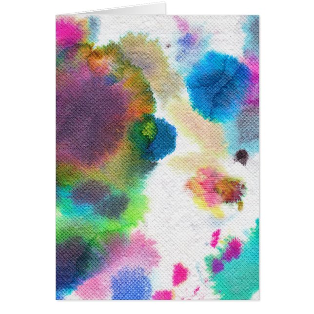 vattenfärg! OBS kort (Framsidan)