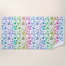 Vattenfärg Ocean Life - Regnbåge Färg