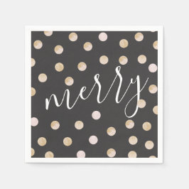 Vattenfärg och Guld | Napkin Pappersservett