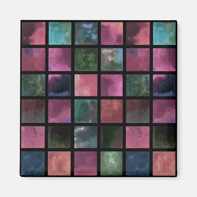 Vattenfärg, panel magnet (Framsidan)