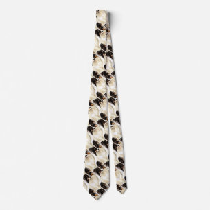 Vattenfärg Papillon Hund Pet Animal Art Art Slips