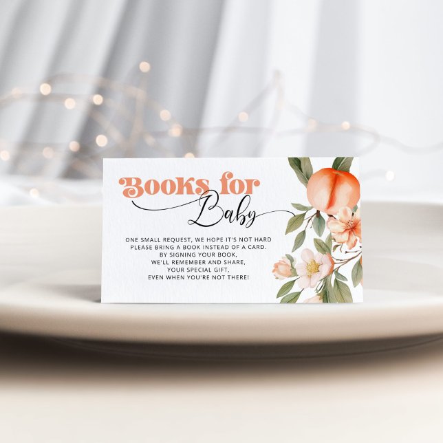 Vattenfärg Päron böcker för baby biljett Tilläggskort (Skapare uppladdad)