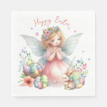 Vattenfärg Påsk Vår Fairy