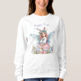 Vattenfärg Påsk Vår Fairy T Shirt