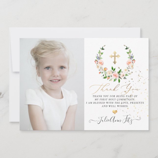 Vattenfärg Pastel Ro Tack Utandning Inbjudningar (Framsida)