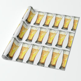 Vattenfärg Pilsner Glasses Presentpapper
