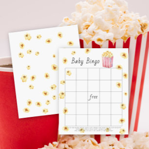 Vattenfärg Popcorn Baby Bingo-spel