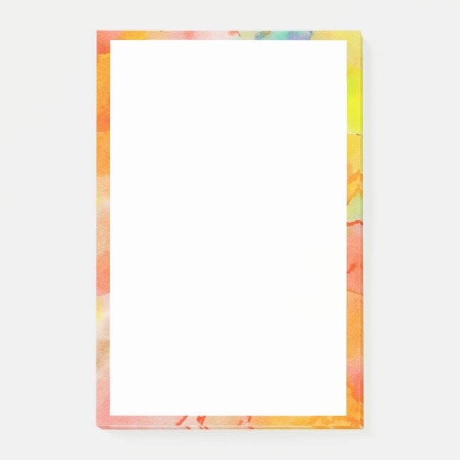 Vattenfärg Post-it Block (Framsida)