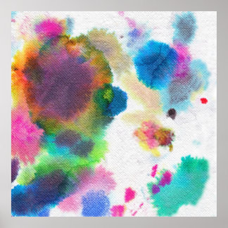 Vattenfärg Poster