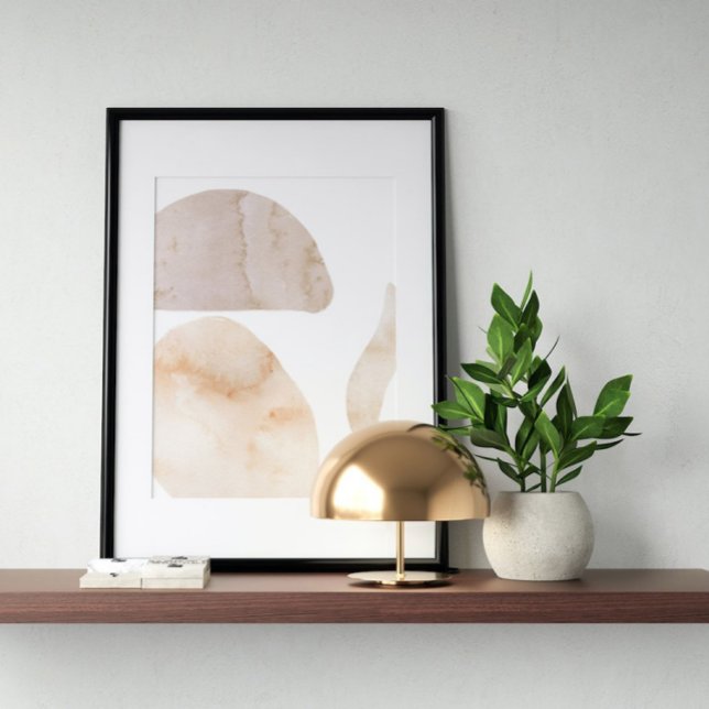 Vattenfärg poster Abstrakt Geometrisk modern  (Skapare uppladdad)