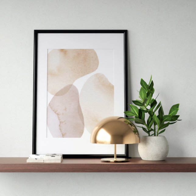 Vattenfärg poster Abstrakt Geometrisk modern  (Skapare uppladdad)