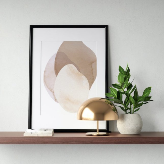 Vattenfärg poster Abstrakt Geometrisk modern  (Skapare uppladdad)