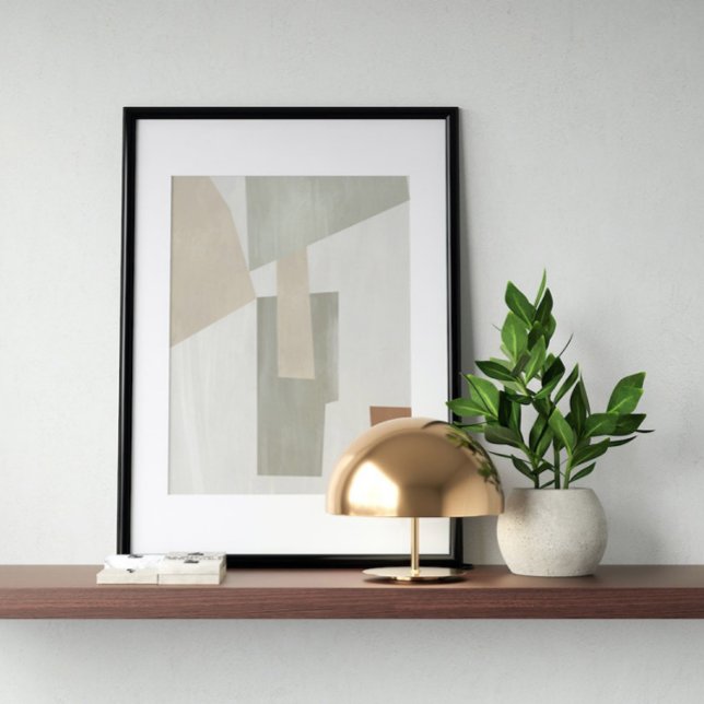 Vattenfärg poster Abstrakt Geometrisk modern  (Skapare uppladdad)