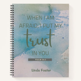 Vattenfärg Psalm 56:3