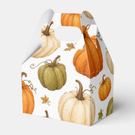 Vattenfärg Pumpamöster Höstpumpor Presentaskar