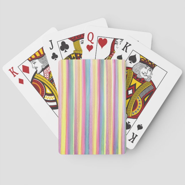 Vattenfärg Rand Casinokort (Baksidan)