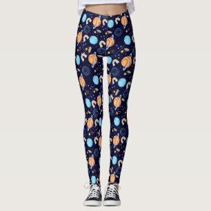 Vattenfärg Regnbåge Galaxy Personliga Flickor Leggings