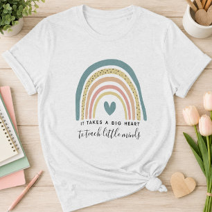 Vattenfärg Regnbåge Lärarskönhet T Shirt