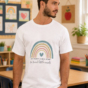Vattenfärg Regnbåge Läraruppskattning T Shirt