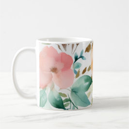 Vattenfärg ro 4 kaffemugg