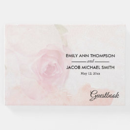 Vattenfärg Ro | Bröllop Guest Bok