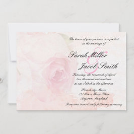 Vattenfärg Ro Bröllop Inbjudningar