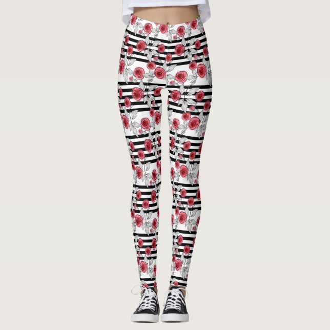 Vattenfärg ro leggings (Framsida)