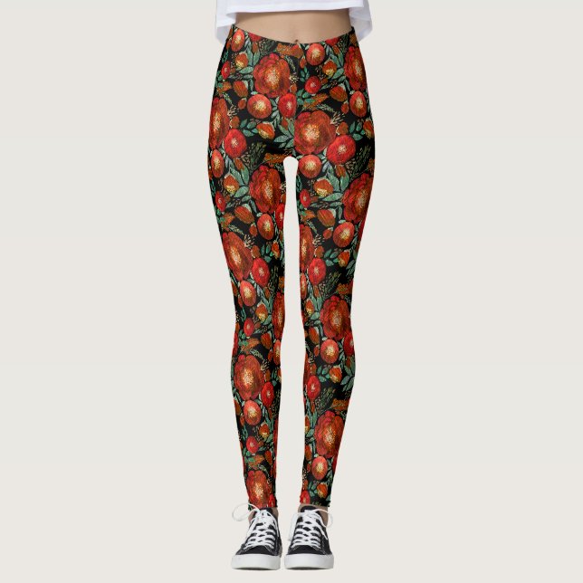 Vattenfärg, ro. leggings (Framsida)
