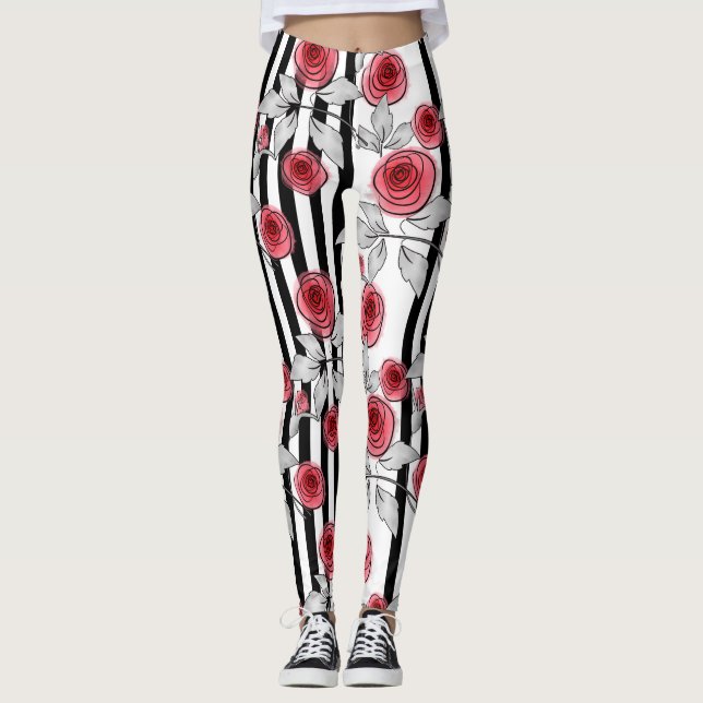 Vattenfärg ro leggings (Framsida)