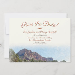 Vattenfärg: Romantisk deert Spara datumkortet Spara Datumet