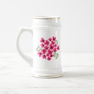 Vattenfärg Rosa Blommor-53431 Sejdel