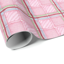 Vattenfärg Rosa Karo Presentpapper