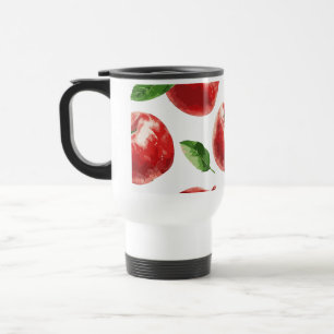 Vattenfärg Rött Äpple Resemugg