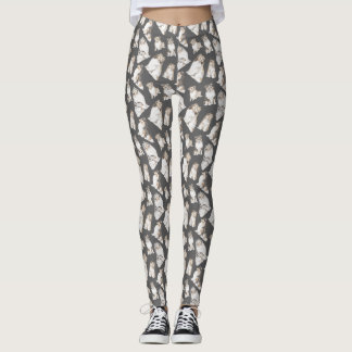 Vattenfärg Sheltie Leggings