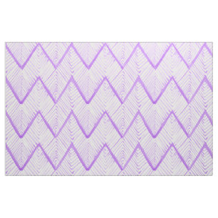 Vattenfärg Shibori Primitive Zig Zag Coordinate Tyg